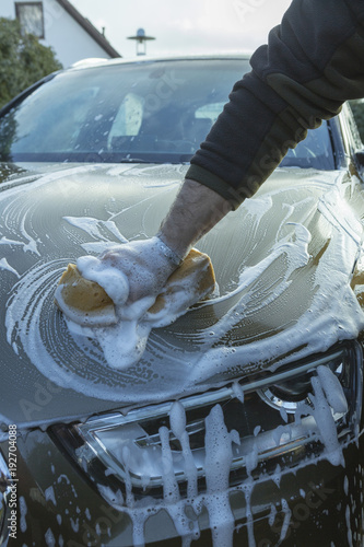 car wash clean photo