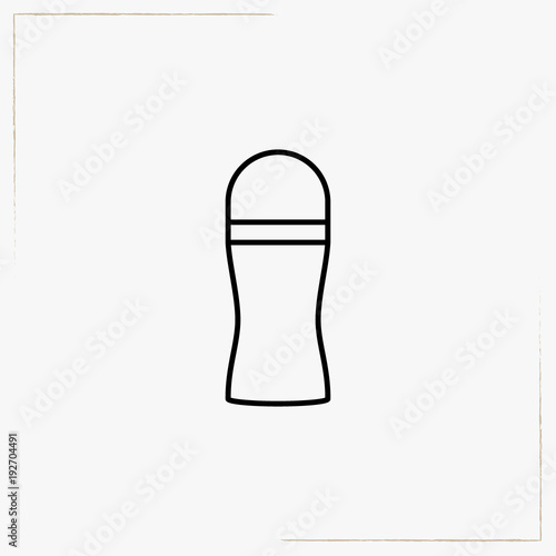 underarm roll line icon