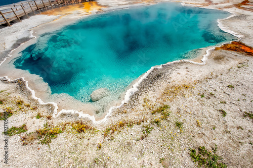 Hot thermal spring in Yellowstone © haveseen