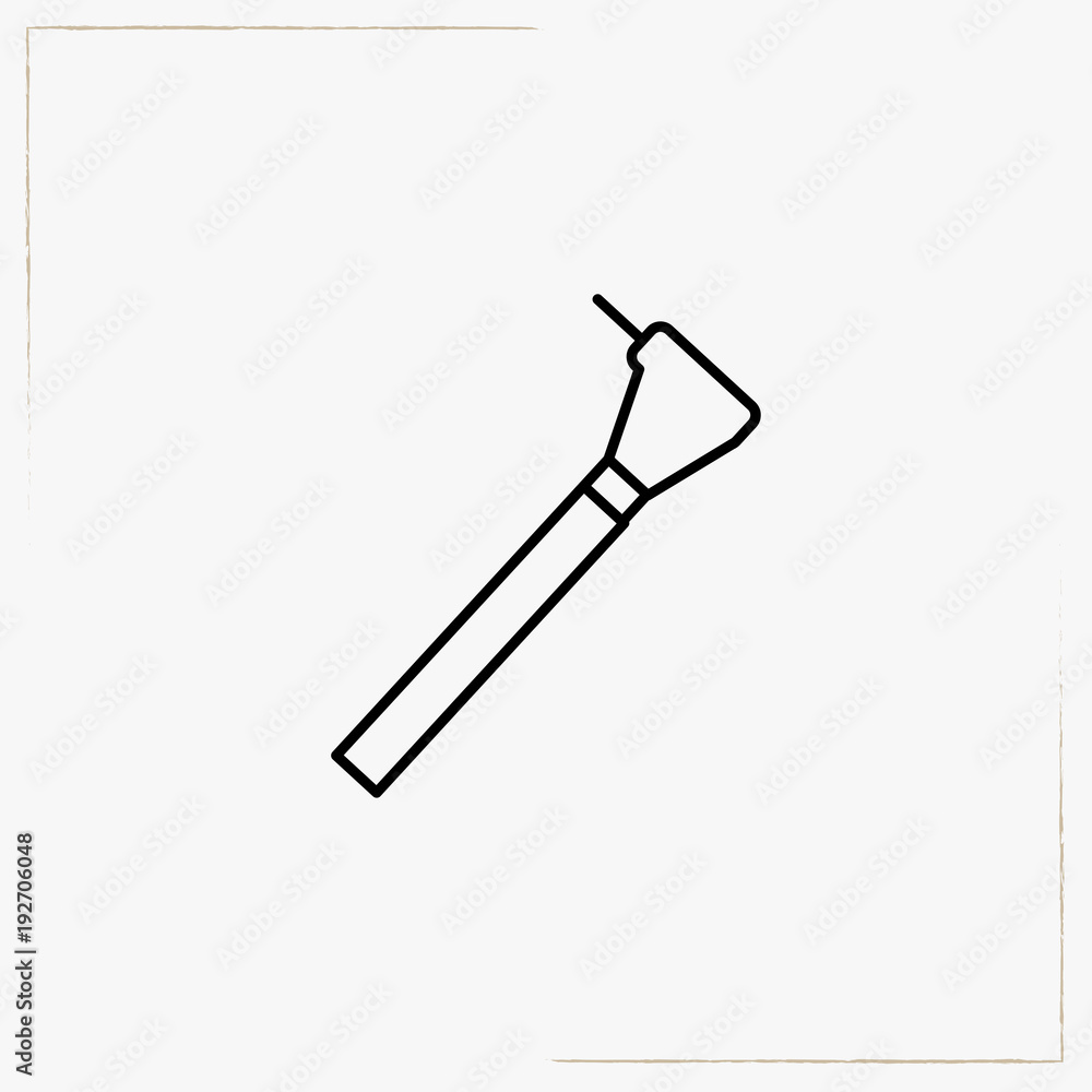 dentist tools line icon dentist tools line icon