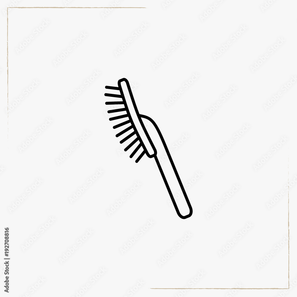 comb line icon