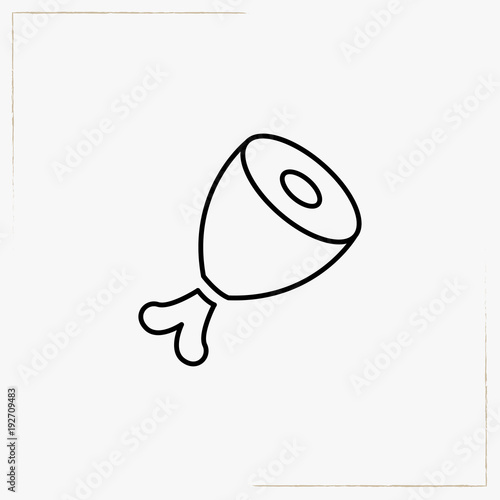 ham line icon