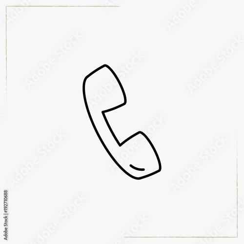 phone line icon