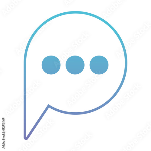 speech bubble isolated icon vector illustration design