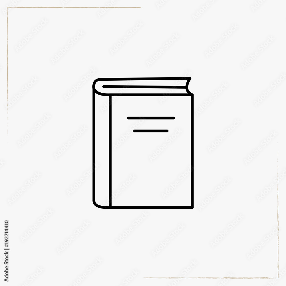 book line icon book line icon