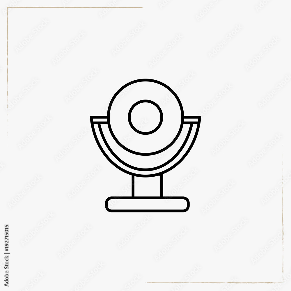 web camera line icon web camera line icon