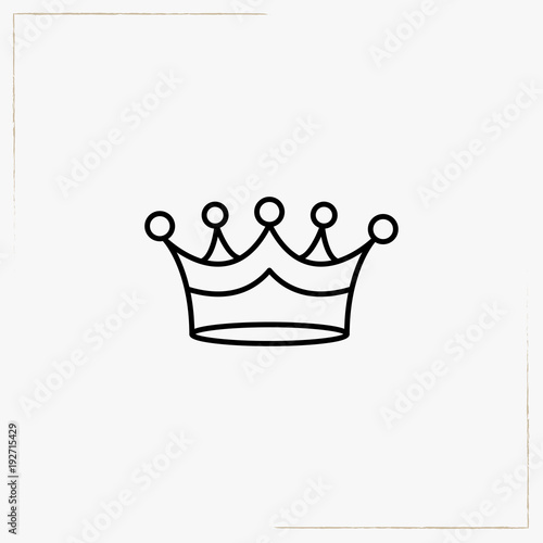 crown line icon