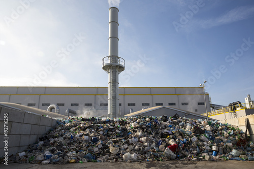 Waste-to-energy waste garbage trash photo