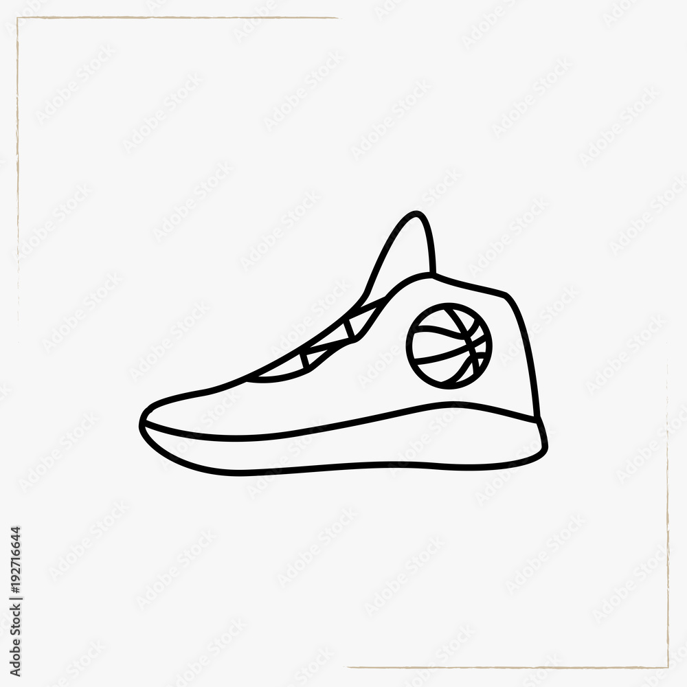 Premium Vector | Vector illustration of sneakers basketball shoes men39s  and women39s sneakers sports shoes