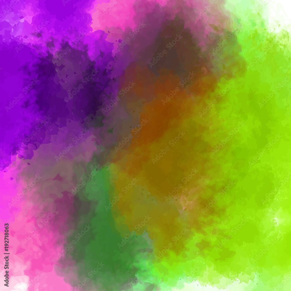 Vector background. Hand drawn watercolor textures.