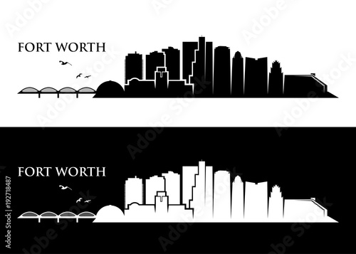 Fort Worth skyline, Texas