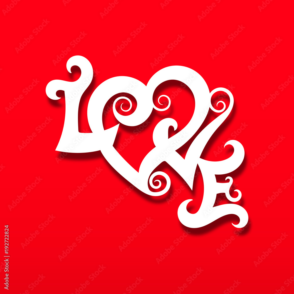 Heart love vector. Heart love vector.
