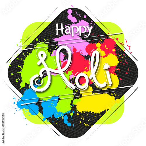 Happy Holi background