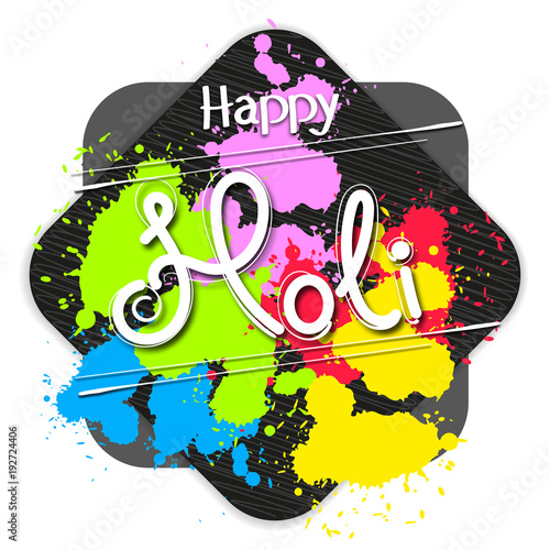Happy Holi background