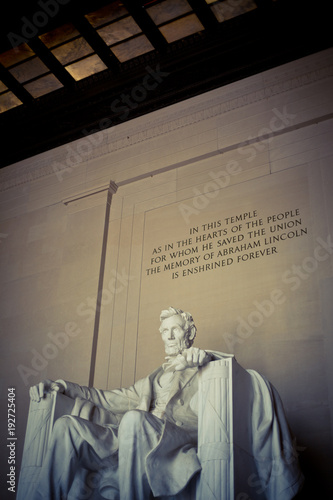 Fotografía Abraham Lincoln memorial, Washington, DC, USA