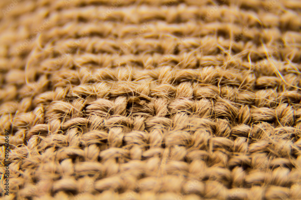 the rough fabric of the burlap the rough fabric of the burlap