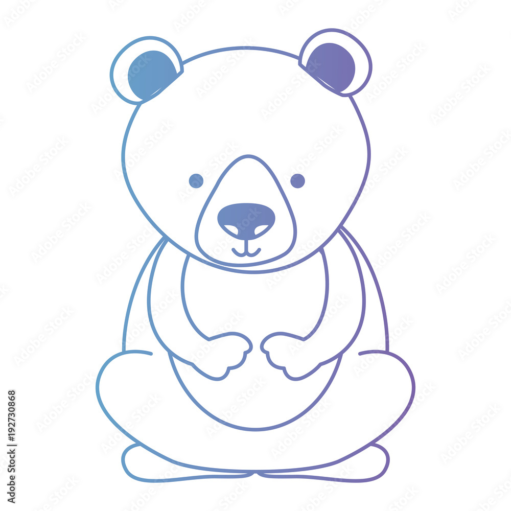 cute bear teddy character vector illustration design cute bear teddy character vector illustration design