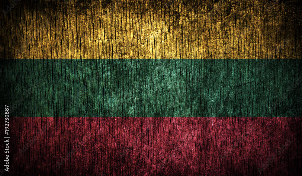 Abstract Flag of Lithuania