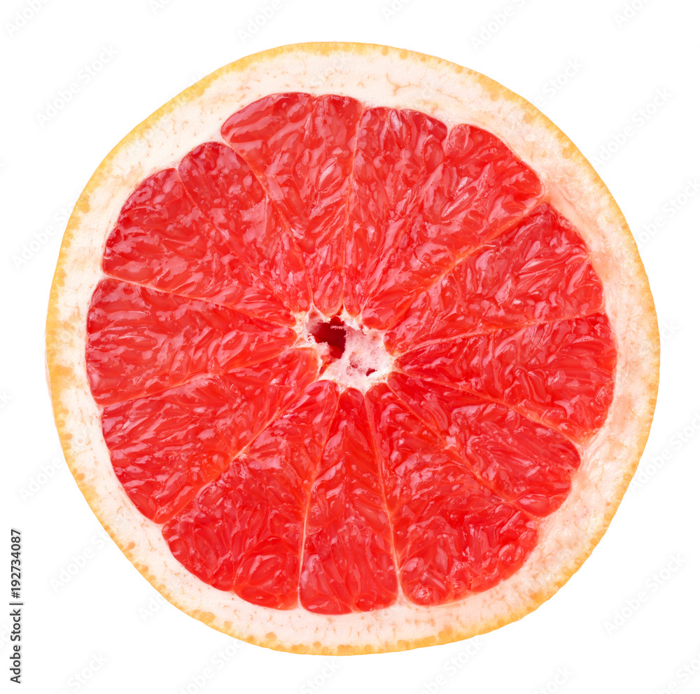 Grapefruit Isolated on White Background Grapefruit Isolated on White Background