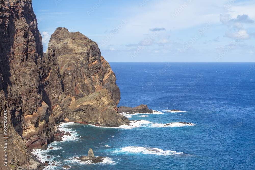 North coast of Ponta de Sao Lourenco, Madeira, Portugal