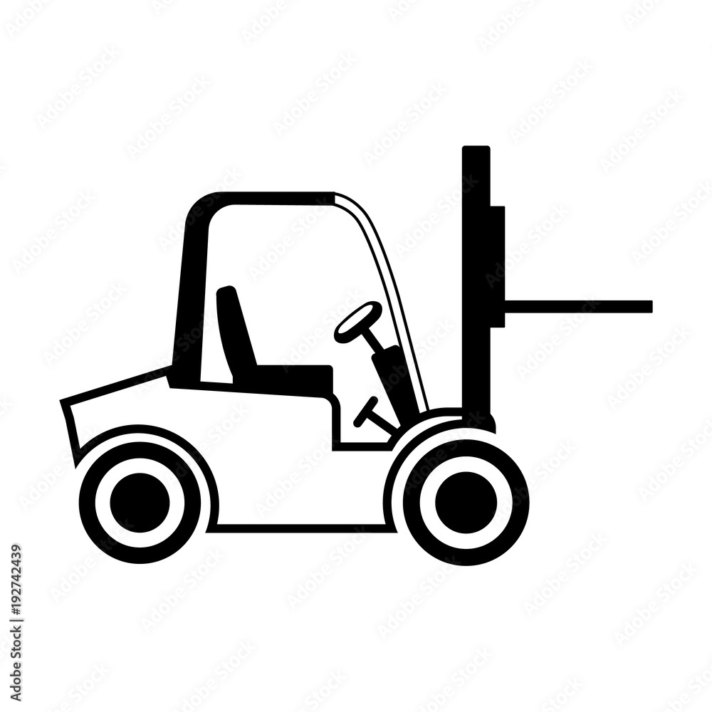 Fototapeta premium Box line simple icon