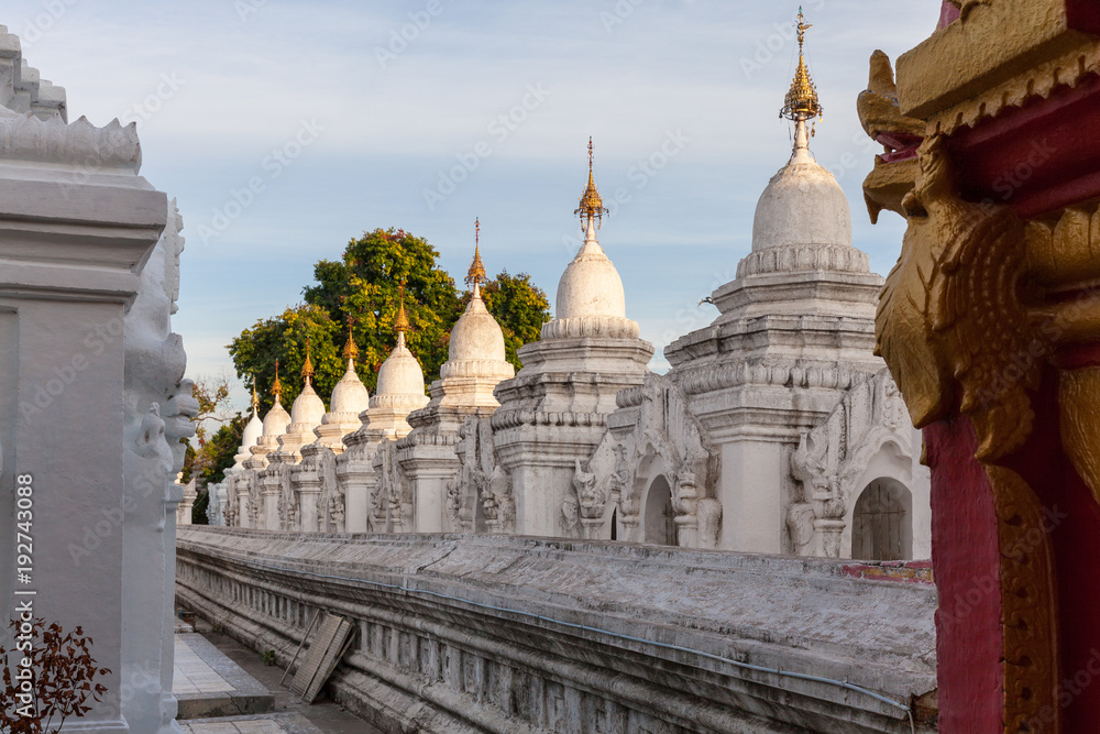 Stupas of the Kuthodaw Pagoda, Mandalay