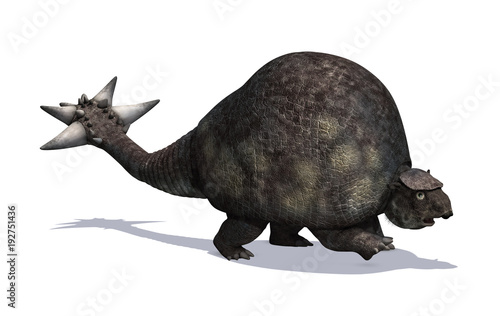 Canvas Print Doedicurus Prehistoric Animal