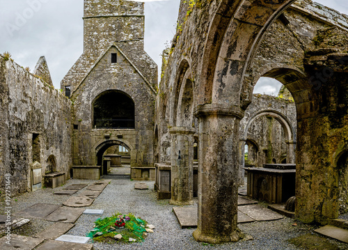 Landscapes of Ireland. Ruin...