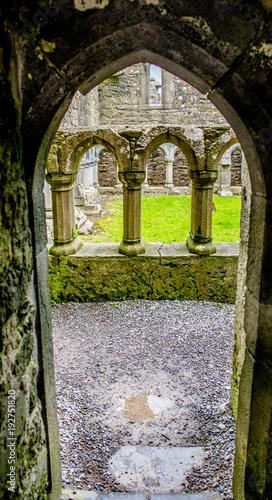 Landscapes of Ireland. Ruin...