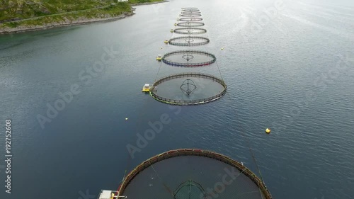 Fly above Nussfjord, Lofoten, Notway  (aerial footage)