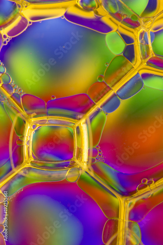 Abstract Art - Bubbles, Oil and Water