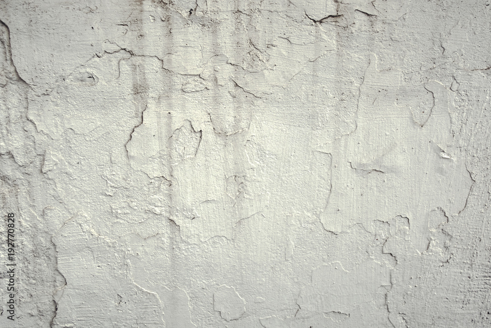 Obraz premium white wall with cracks