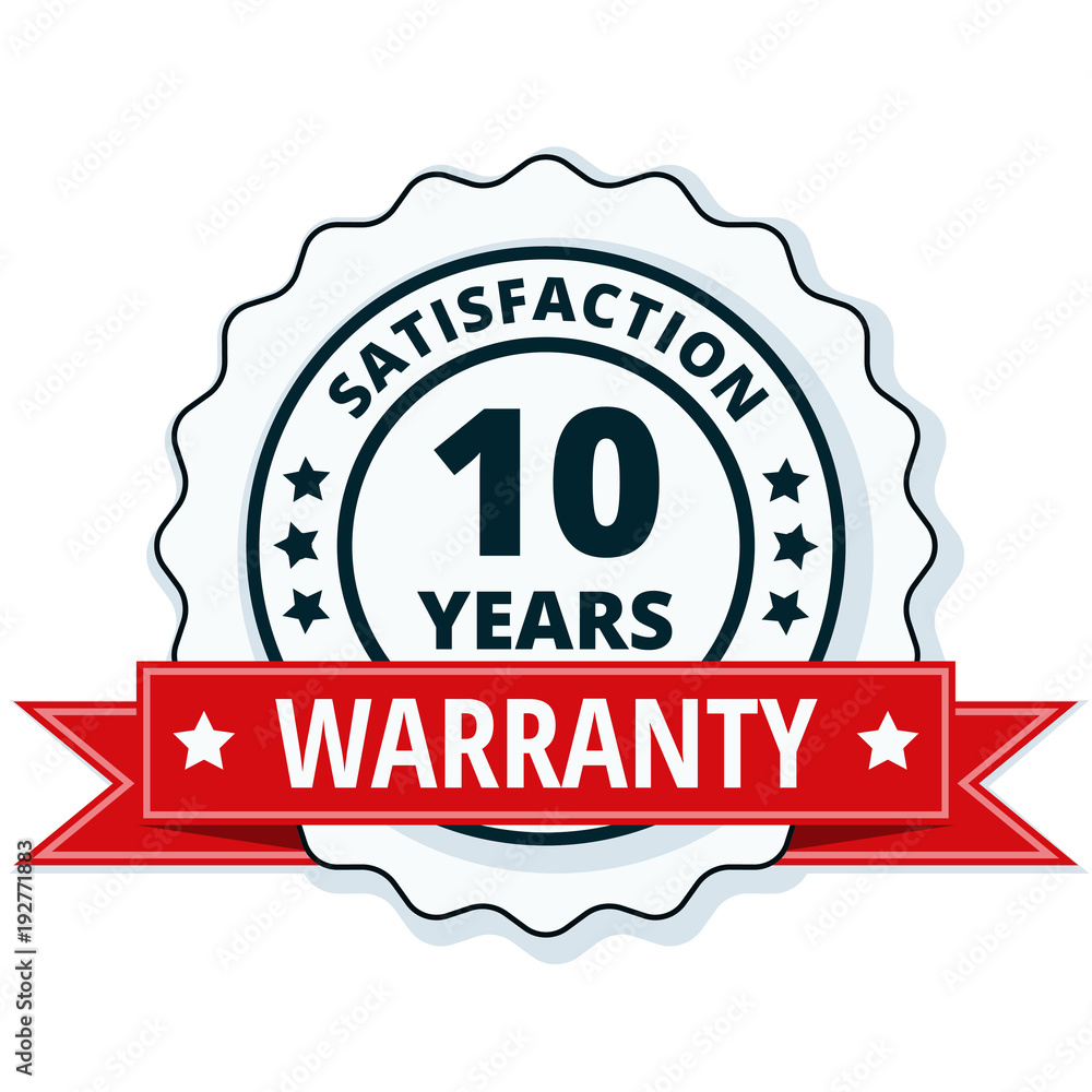 10 Year Warranty