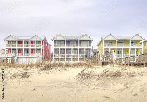 Colorful Beach Houses © kane091