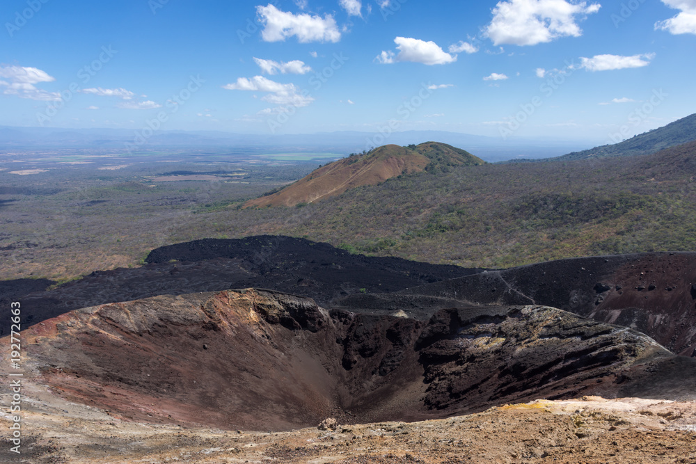 Cratère du volcan Cerro Negro, Nicaragua