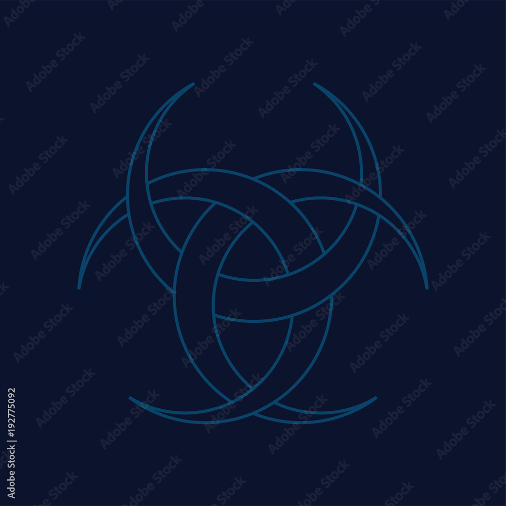 Vector illustration for Heathenry and Wiccan community: Variant of ...