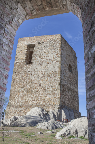 Castle of Belmez Tower of homage, Cordoba, Spain photo