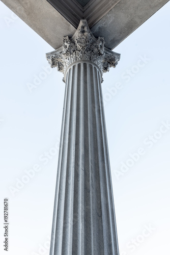 Quadro su tela columns of building art decor