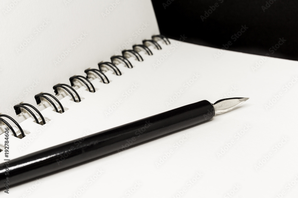 Traditional Pen and White paper Traditional Pen and White paper