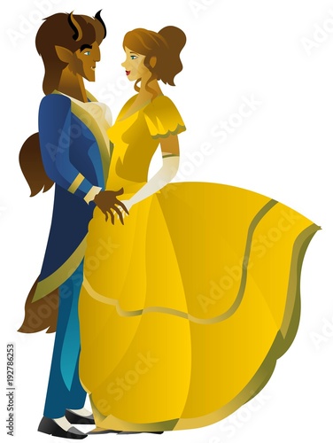 beauty and beast dancing