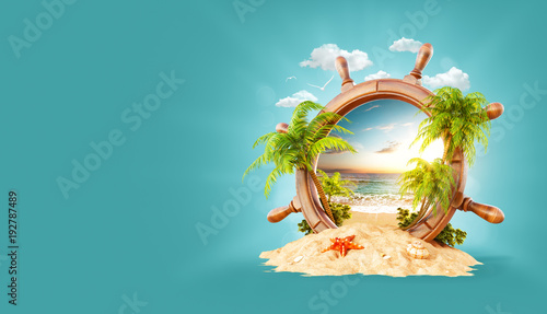 Tropical landscape in a helm © ASTA Concept