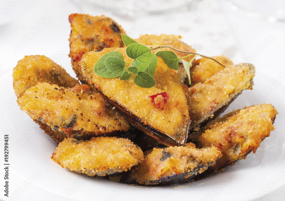 Stuffed mussels Stuffed mussels