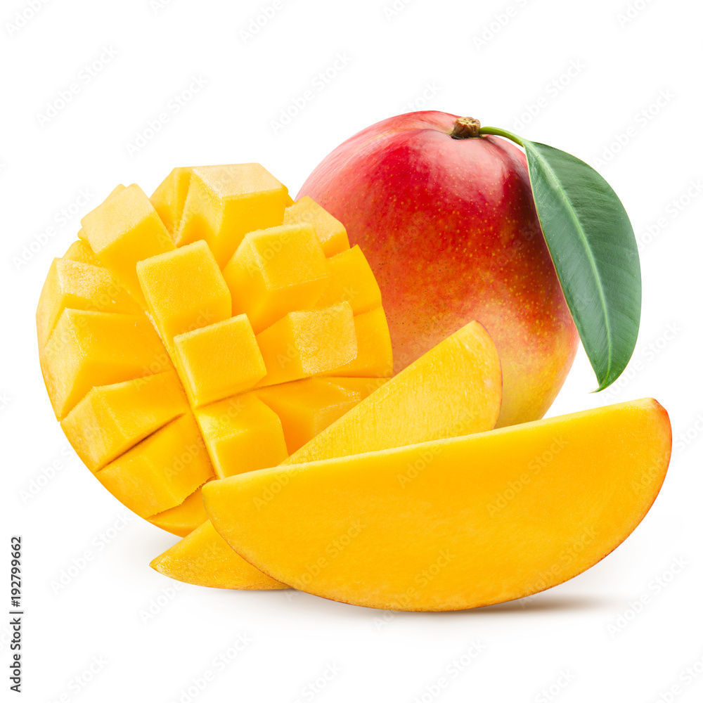 Mango leaf isolated Mango leaf isolated