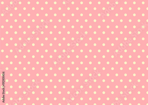 Yellow pink dots background
