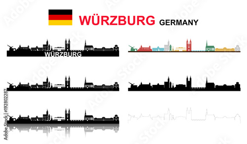 Würzburg großes Set