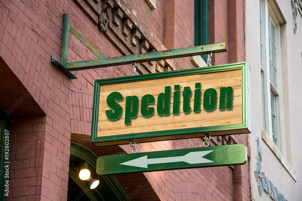 Schild 277 - Spedition Schild 277 - Spedition