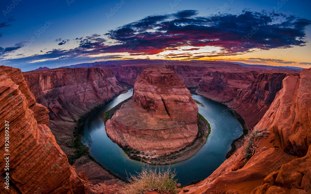 Fotografie Horsehoe Canyon, USA