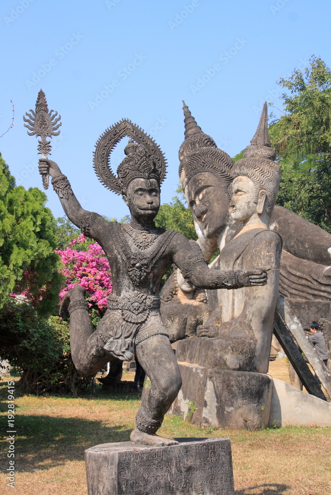Laos, Xieng Khuan (Buddha Park)