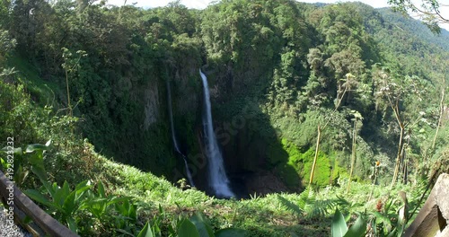 Huge Waterfall, Catarate Del Toro, Costa Rica photo