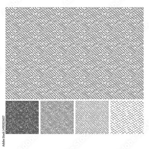 Pattern of rough hatching grunge texture